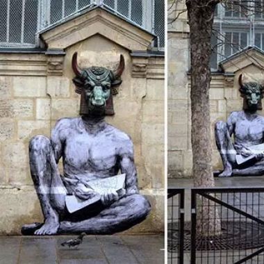 法国艺术家Charles Leval的不凡街头艺术
