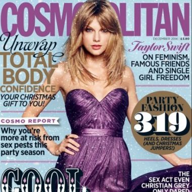 Taylor Swift横扫全球Cosmopolitan封面