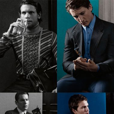 帅到没朋友 4大超人气银幕男星齐聚Prada 2015春夏