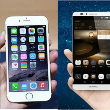 高端手机iPhone6 华为Mate7 卖得最火