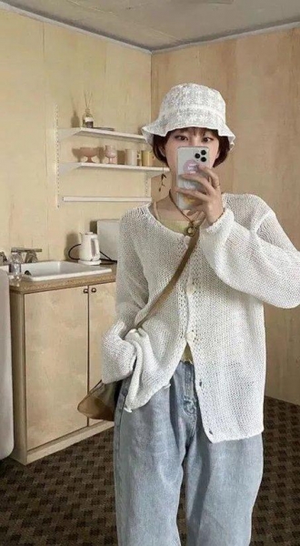 Jennie这件“洞洞衣”，治好了我的