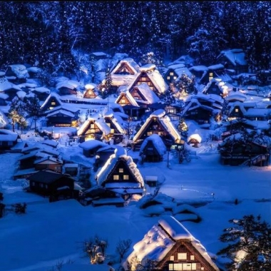 日本这个冷门雪乡美过北海道 还能打卡取景地